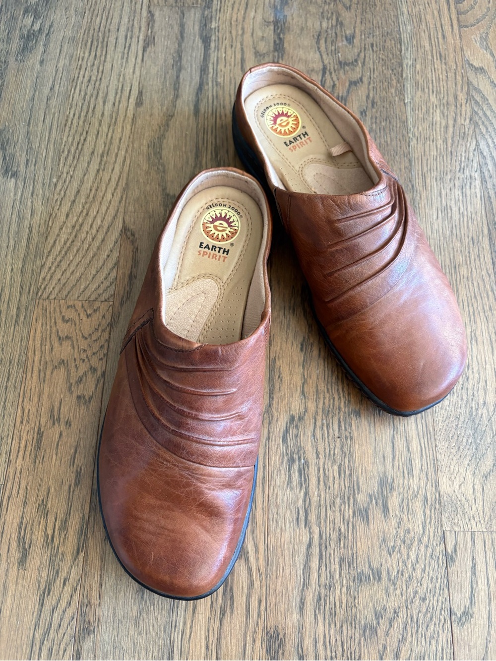 Earth Spirit Women’s Slip-On Clogs in Chestnut